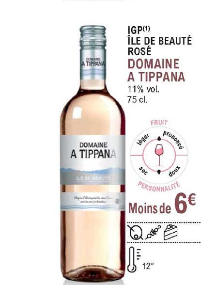 igp île de beauté rosé domaine a tippana