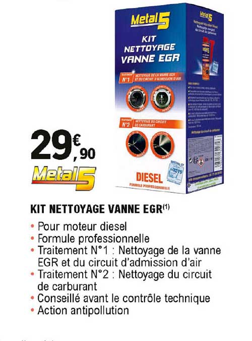 kit nettoyage vanne egr metal 5