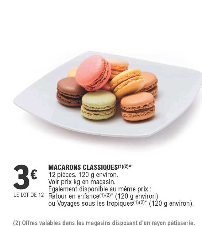 Macarons Classiques