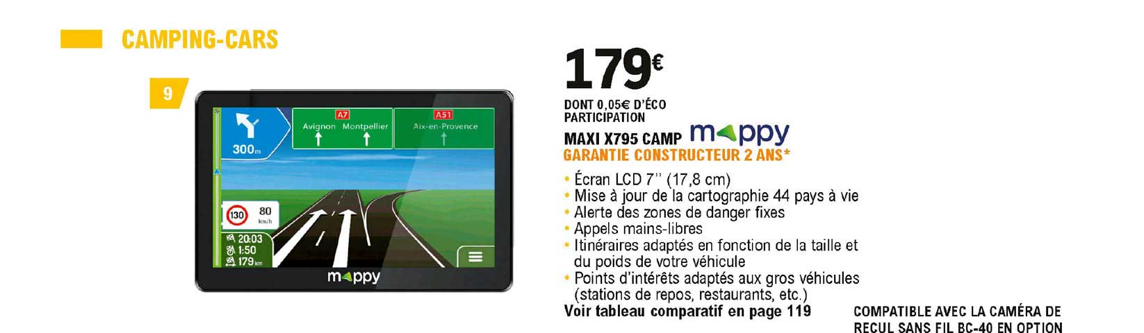 maxi x795 camp mappy