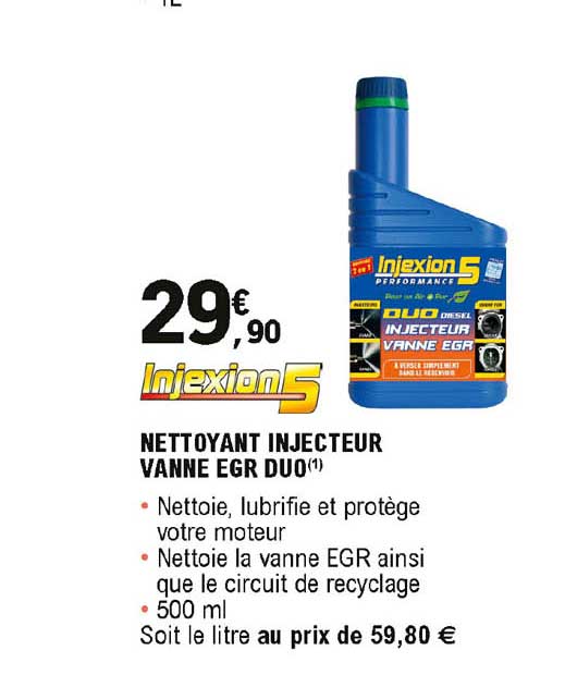 nettoyant injecteur vanne egr duo injexion 5