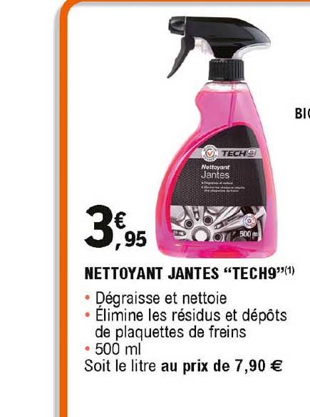 nettoyant jantes "tech9"