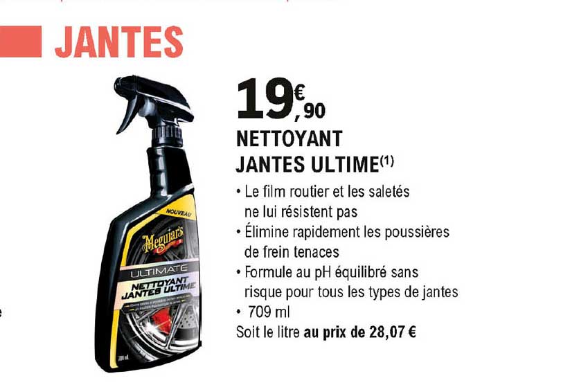 nettoyant jantes ultime meguiars
