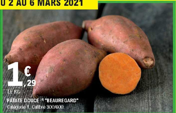 patate douce beauregard