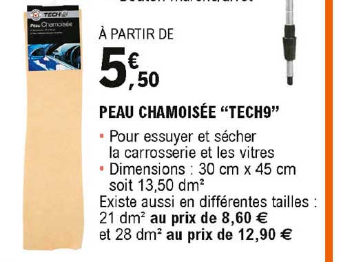 peau chamoisée "tech9"
