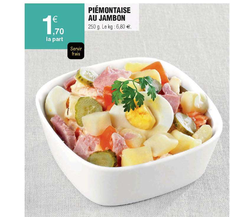 Piémontaise Au Jambon