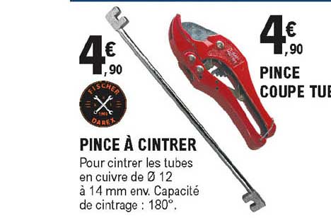 pince à cintrer