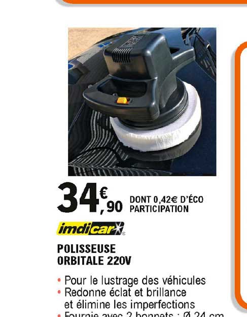 polisseuse orbitale 220v imdicar