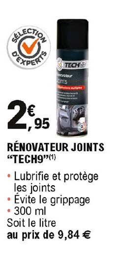 rénovateur joints "tech9"