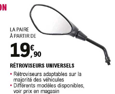 rétroviseurs universels