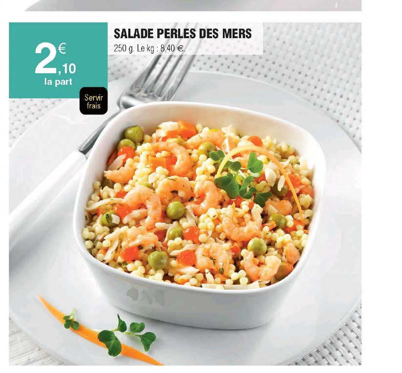 salade perles des mers