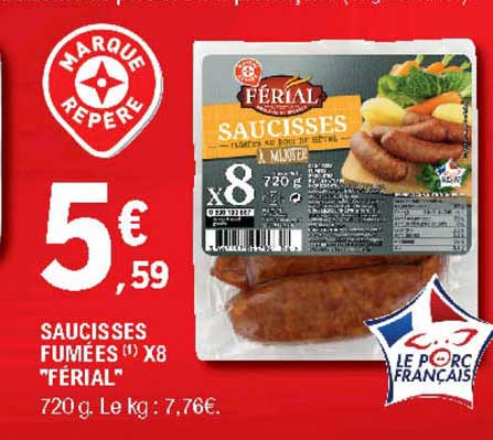 Saucisses Fumées Férial