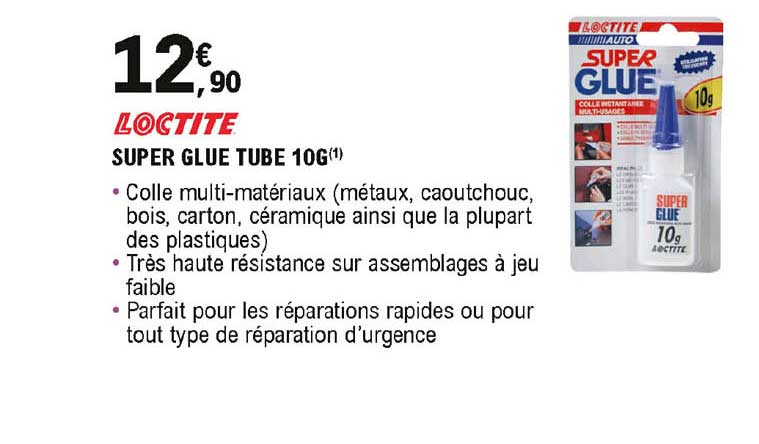 Super Glue Tube 10g Loctite