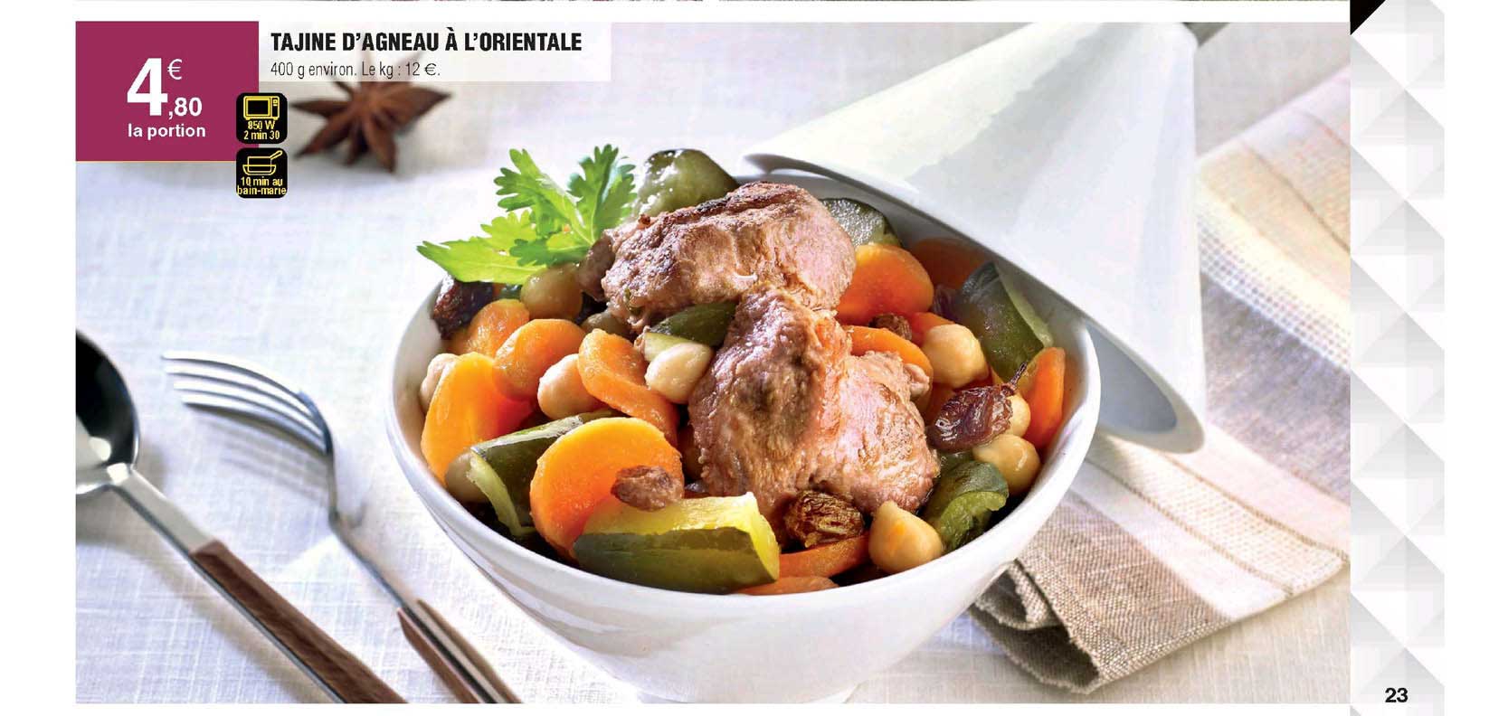 Tajine D'agneau à L'orientale