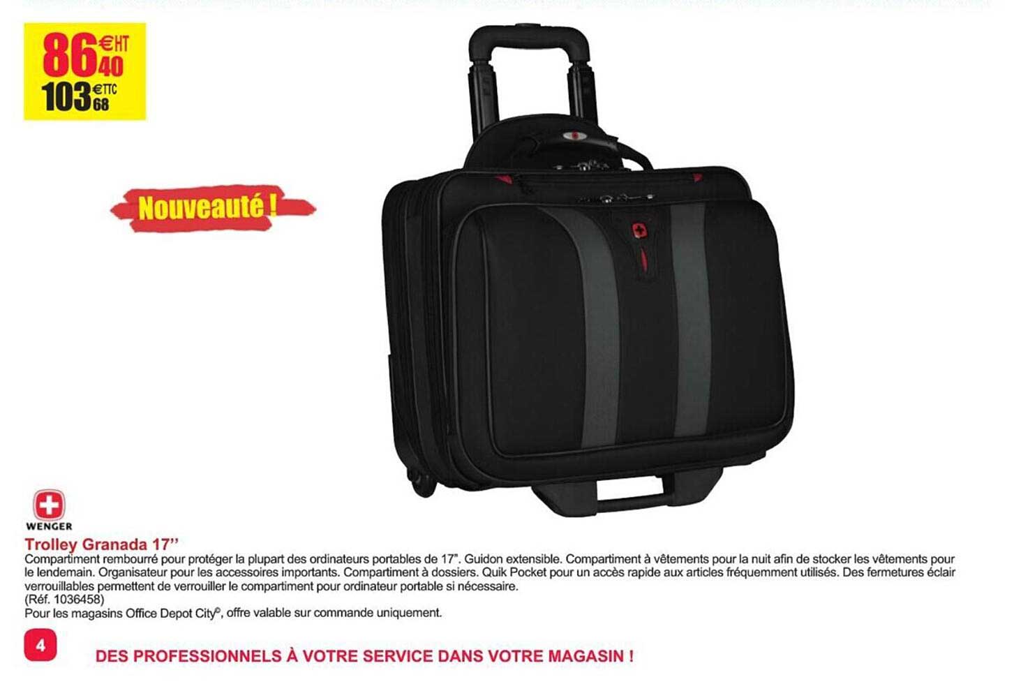 trolley granada 17" wenger