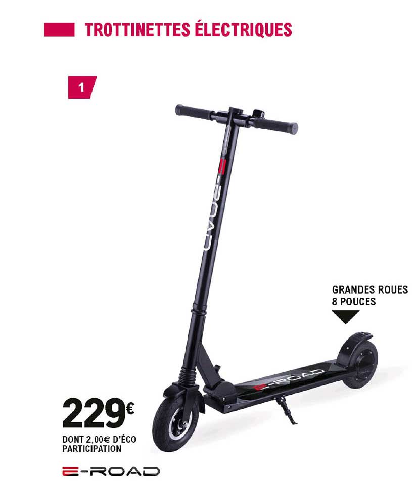 trottinettes électrique e-road