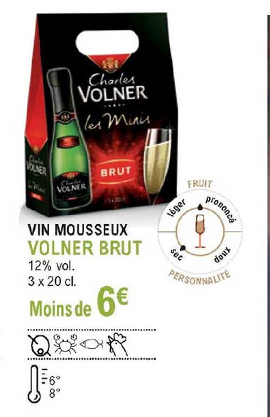 vin mousseux volner brut