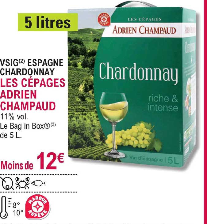 vsig espagne chardonnay les cépages adrien champaud