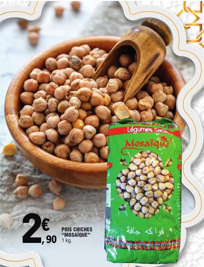 Pois Chiches "mosaïque"