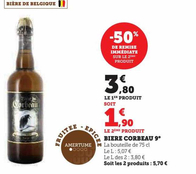 bière corbeau 9°