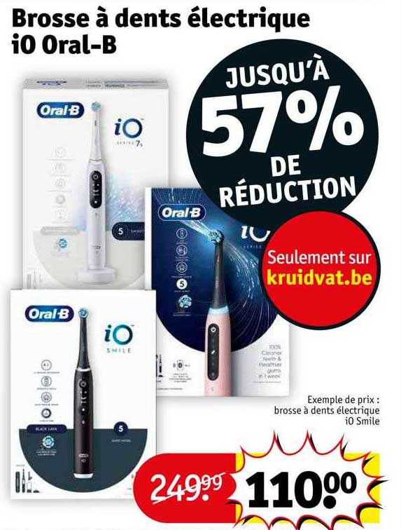 brosse à dents électrique io oral-b