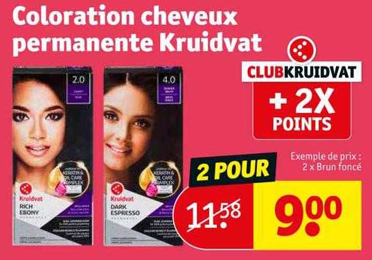 Coloration Cheveux Permanente Kruidvat