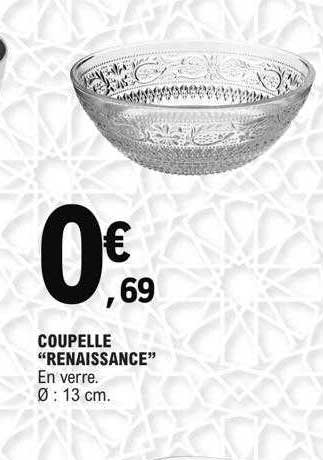 coupelle "renaissance"