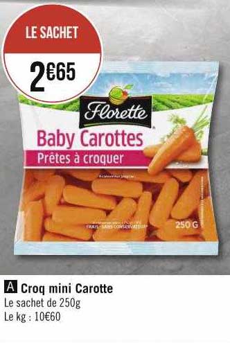 Croq Mini Carotte