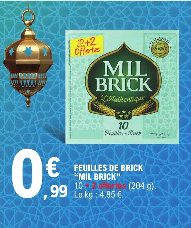 feuilles de brick "mil brick"