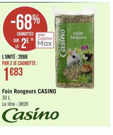 foin rongeurs casino