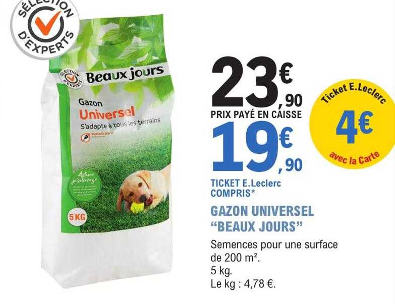 gazon universel "beaux jours"