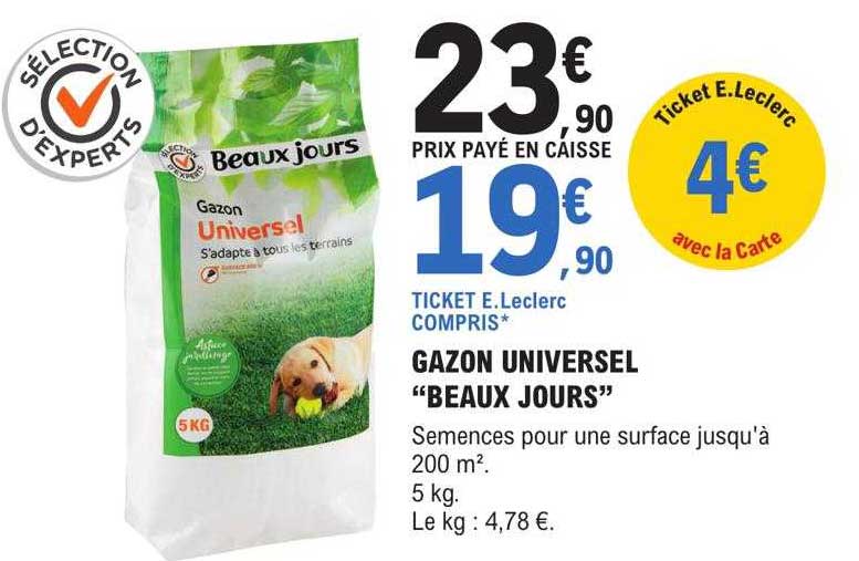 gazon universel "beaux jours"