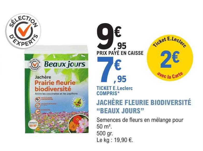 jachère fleurie biodiversité "beaux jours"