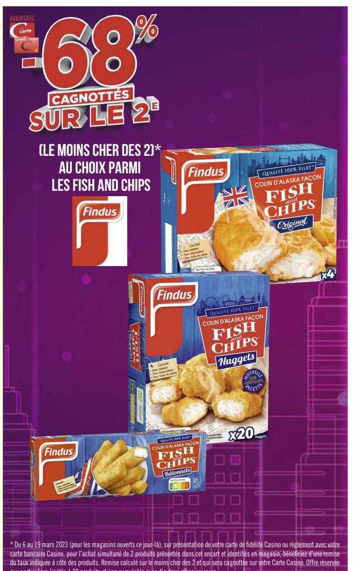 les fish and chips findus