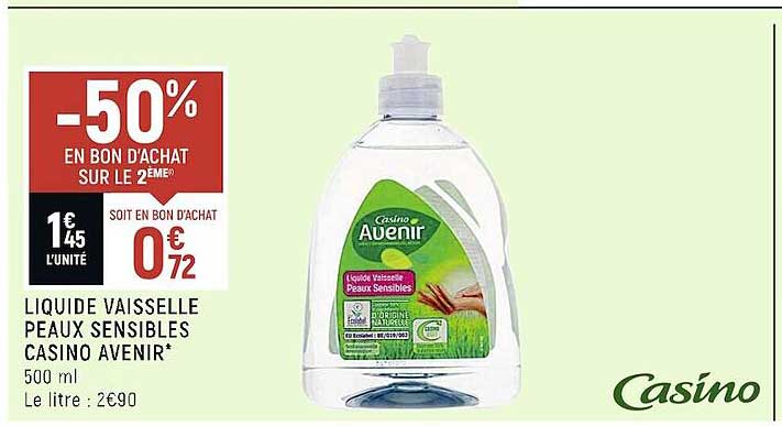 liquide vaisselle peaux sensibles casino avenir