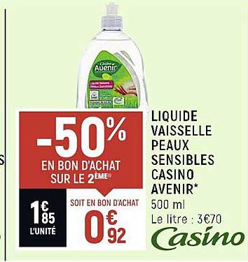 liquide vaisselle peaux sensibles casino avenir
