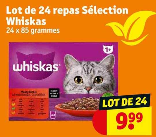 Lot De 24 Repas Sélection Whiskas