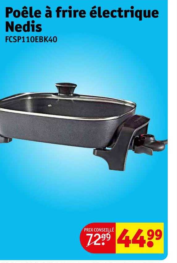 Poêle à Frire électrique Nedis