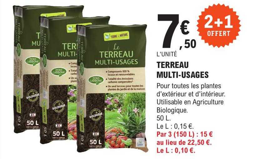 terreau multi-usages