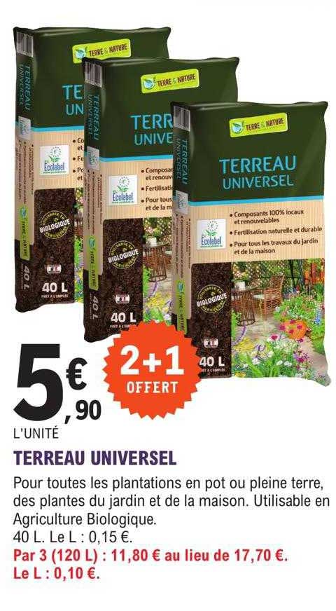 terreau unviersel