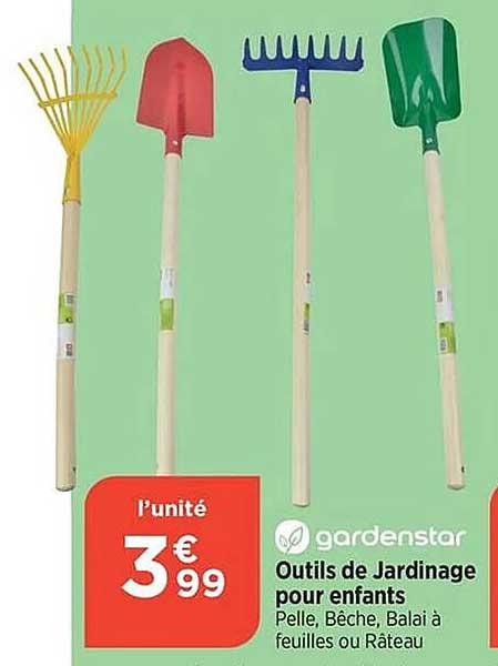 Outils De Jardinage Pour Enfants Gardenstar