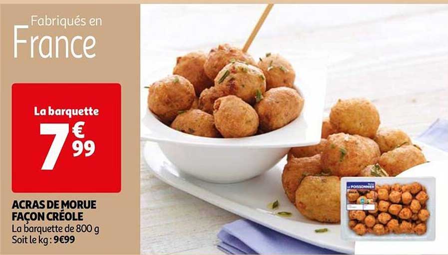 acras de morue façon créole