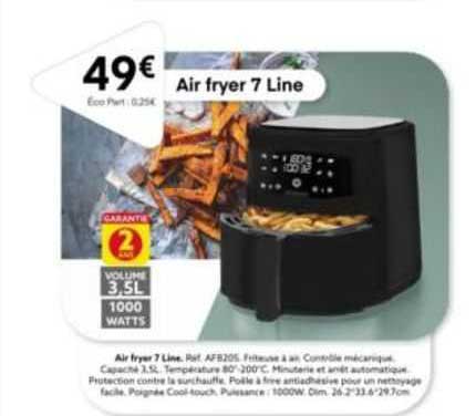 air fryer 7 line