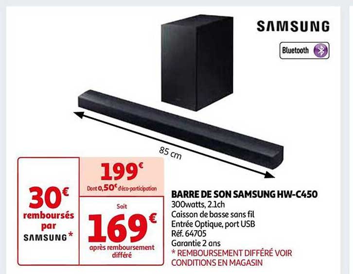 Barre De Son Samsung Hw-c450