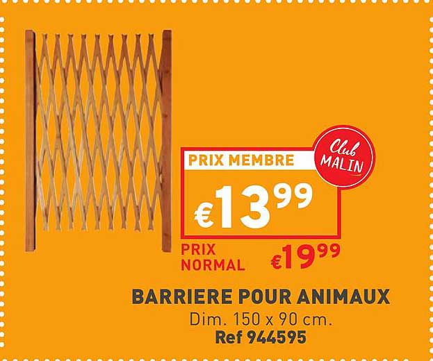 Barrière Pour Animaux