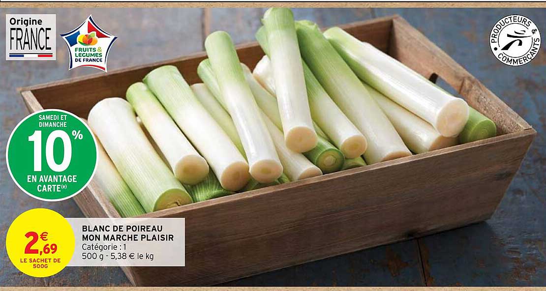 blanc de poireau mon marche plaisir