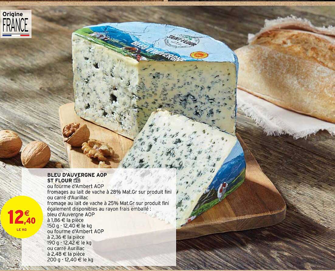Bleu D'auvergne Aop St Flour