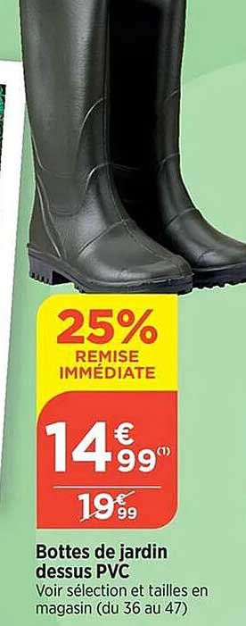 Bottes De Jardin Dessus Pvc