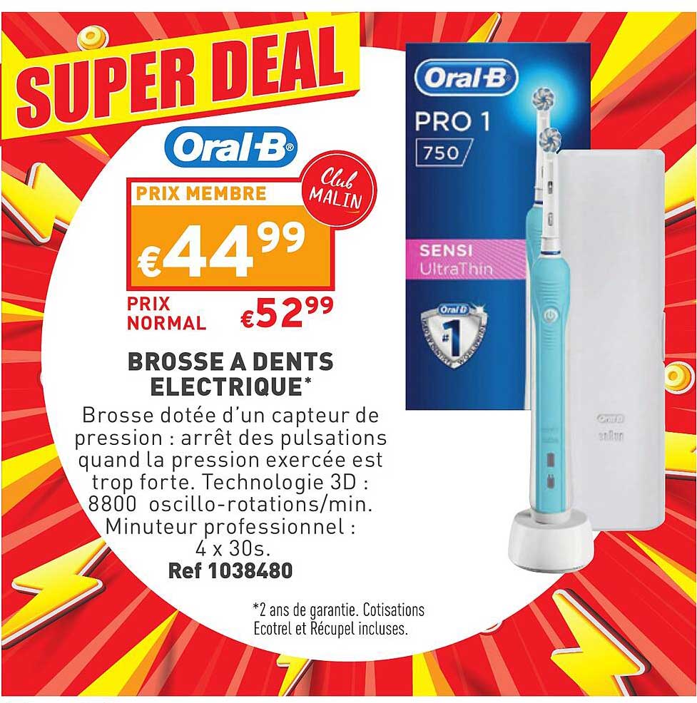 brosse à dents électrique oral-b