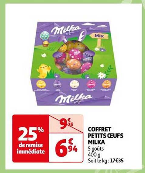 Coffret Petits œufs Milka